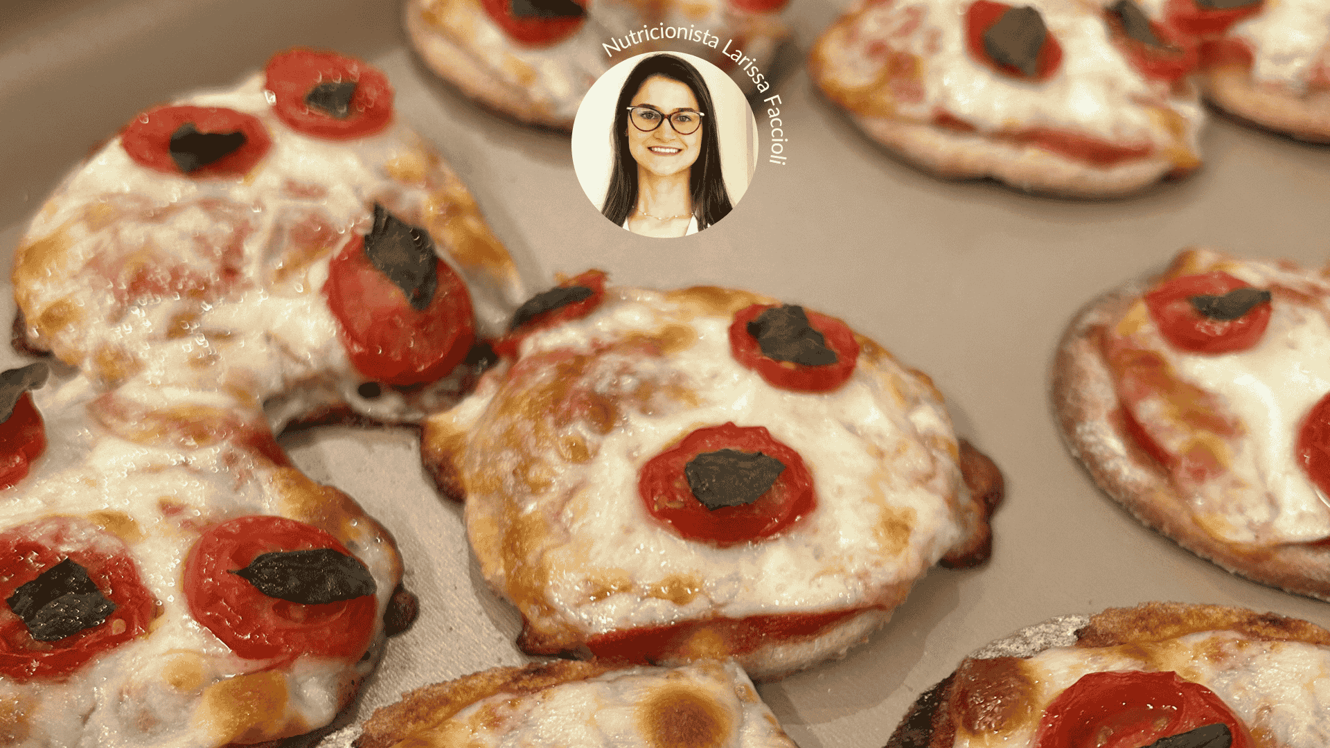 29.09.2025 - BLOG - Parceira Nutri Larissa receita de mini pizza